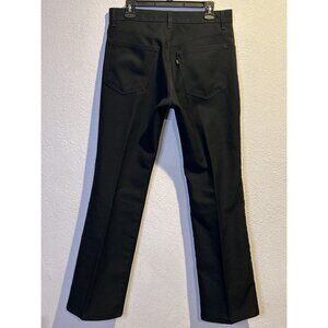 Levi’s Men’s  32 X 30  517 Black Polyester Boot Cut Dress Jeans